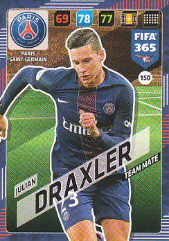 Julian Draxler Paris Saint-Germain 2018 FIFA 365 #150